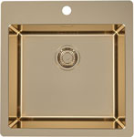 

Кухонная мойка Alveus MONARCH с покрытием PVD PURE 30 BRONZE 90 FS 515X525 1X с выпуском без сифона (1107052)