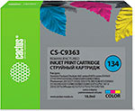 Картридж струйный Cactus CS-C9363 для HP Photosmart 2573/DeskJet 6943, цветной картридж струйный cactus cs c9363 для hp photosmart 2573 deskjet 6943 ной