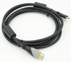 Кабель аудио-видео NONAME HDMI (m)/Mini HDMI (m) 2м. феррит.кольца черный кабель noname vga m vga m 1 8м феррит кольца серый