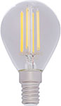 Лампа филаментная Rexant Шарик GL45, 9.5 Вт, 950 Лм, 4000 K, E14, прозрачная колба (604-130)