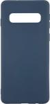 Чехол для мобильного телефона mObility софт тач для Samsung Galaxy S10, синий (УТ000020596)