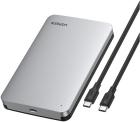 Бокс внешний для жесткого диска Ugreen CM300 (70499) 2.5-Inch SATA External Hard Drive Enclosure, серый