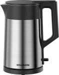 

Чайник электрический Willmark WEK-2008PS, Нержавеющая сталь/чёрный