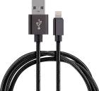 

Кабель USB Energy ET-25, USB/Lightning, черный (104101)
