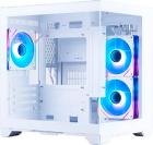 

Компьютерный корпус 1STPLAYER MEGAVIEW MV5-TP ARGB White (MV5-TP-WH-2FC7R-W-1FC7-W), Белый