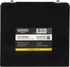 Литиевый тяговый аккумулятор Gelbert LiFePO4, 12V/20Ah/20A/240Wh, (6-DZF-20 6-DZM-20)
