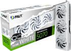 

Видеокарта Palit GeForce RTX 5070 WHITE OC 12GB (NE75070U19K9-GB2050W), Белый