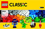 

Конструктор Lego CLASSIC Дополнение к набору для творчества – яркие цвета 10693