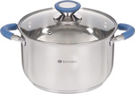 Кастрюля с крышкой Daniks Сиена SD-A93-20 3.9 л