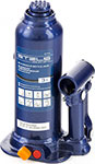 Домкрат гидравлический бутылочный Stels 3 т, h подъема 188–363 мм, в пласт. кейсе 51173