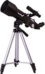 Телескоп Levenhuk Skyline Travel 70 (70818) астрономический телескоп для детей и начинающих телескоп с увеличением 90x с искателем 2 окуляра и штатив