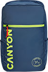 Рюкзак для ручной клади и ноутбука Canyon 15 6 CSZ-02 Темно-синий/Лайм CNS-CSZ02NY01