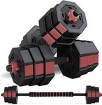 Гантель-штанга Atemi ADS02C 20 кг разборная гантель для силовых тренировок urm