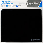 Коврик для мышек Gembird MP-BASIC, чёрный, размеры 220*180*0,5 мм, ультратонкий коврик для мышек gembird mp art3 рисунок art3 размеры 220 180 1 мм