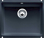 Кухонная мойка Blanco 523740 SUBLINE 500-U керамика черный PuraPlus с отв.арм. InFino - фото 1