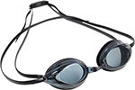 Очки для плавания Bradex серия ''Спорт'', черные, цвет линзы - серый SF 0396
