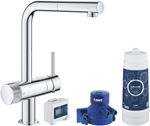 фото Смеситель для мойки grohe blue pure minta (б.электр) 30382000