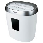 Уничтожитель бумаги (шредер) Deli Smart E9929-EU черный (секр.P-4) фрагменты 5лист. 17лтр. скрепки скобы