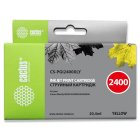 Картридж струйный Cactus CS-PGI2400XLY PGI-2400XLY желтый (20.4мл) для Canon MAXIFY iB4040/ МВ5040/ МВ5340