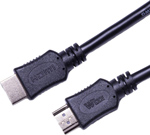 Кабель Wize HDMI C-HM-HM-0.5M, 0.5 м, v.2.0, 19M/19M, 4K/60 Hz, 4:4:4