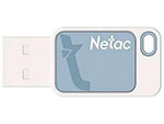 Флеш-накопитель Netac UA31, USB 2.0, 16Gb, blue (NT03UA31N-016G-20BL) флеш диск netac 16gb u352 nt03u352n 016g 30pn usb3 0 серебристый