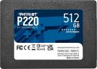 SSD накопитель Patriot Memory 2.5/'/' P220 512 Гб SATA III (P220S512G25)