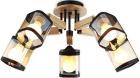 

Потолочная люстра Ambrella Light Traditional TR9529, Черный/золото/янтарь