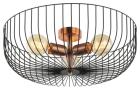 

Потолочная люстра Lussole Loft Brooks (GRLSP-8250), Черный/медь