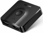 

Переключатель Ugreen CM217, 2 In 1 Out HDMI Switcher 4K@60Hz, черный (50966)