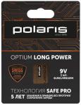 Батарейка Polaris PB 9V (6LR61) (1 шт) Optium бронзовый