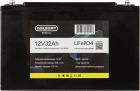 

Литиевый тяговый аккумулятор Gelbert LiFePO4, 12V/32Ah/32A/384Wh (6-EVF-32), Черный