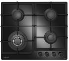 

Газовая варочная панель Meferi MGH604BK GLASS COMFORT, Черный