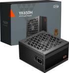 

Блок питания PCCooler 650W Bronze ATX (P3-YK650H-B1H), Черный