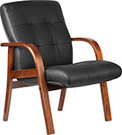 фото Кресло riva chair м 165 d/b тай чёрная кожа