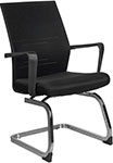 

Кресло Riva Chair G818 Чёрная сетка на полозьях (крутящееся)