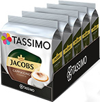 

Набор кофе в капсулах Tassimo Jacobs Cappuccino x 5 шт.