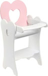фото Кукольный стульчик для кормления paremo мини цвет: нежно-розовый
