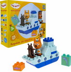 

Конструктор 1 Toy Коржик на корабле Т19755