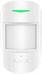 

Комбинированный датчик движения и разбития стекла Ajax CombiProtect white