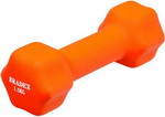 Гантель Bradex 1,5 кг, оранжевая SF 0541 блок для йоги bradex sf 0731 оранжевый