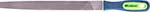 Напильник Сибртех 16230, 250 мм, плоский, двухкомпонентная рукоятка, №2 напильник сибртех 161527 напильник 150 мм 2 круглый сталь у13а
