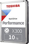 

Жесткий диск HDD Toshiba SATA-III 10Tb HDWR11AUZSVA X300 (7200rpm) 256Mb 3.5''
