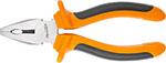 Плоскогубцы Sparta 16971 Comfort, 200 мм, комбинированные шлифованные, двухкомпонентные рукоятки плоскогубцы sparta 16971 comfort 200 мм комбинированные шлифованные двухкомпонентные рукоятки