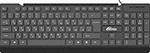 Проводная клавиатура Ritmix RKB-107 Black проводная клавиатура ritmix с подсветкой rkb 555bl