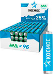 

Батарейка алкалиновая Космос LR03 96шт.