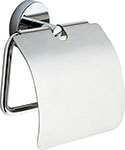 закрытый держатель для туалетной бумаги aquanet Держатель туалетной бумаги Aquanet Flash R4 хром