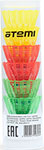 Набор воланов Atemi cork 6 шт. цветные BAV-8 набор воланов atemi cork 3 шт цветные bav 7