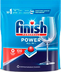 Таблетки для посудомоечных машин FINISH Power 100 таблеток (43098) очиститель для посудомоечных машин finish лимон 250 мл