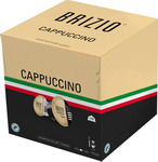 Кофе капсульный Brizio Cappuccino для системы Dolce Gusto 16 капсул кофе капсульный brizio latte macchiato для системы dolce gusto 16 капсул