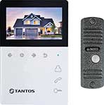 Комплект видеодомофона Tantos Elen Kit, серебряный антик комплект видеодомофона skybeam 600tvl 4 3